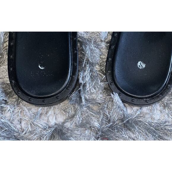 Shade & Shore Sandals Women 6 Slip On Studded Flat Minimalist Night Out - Picture 7 of 7